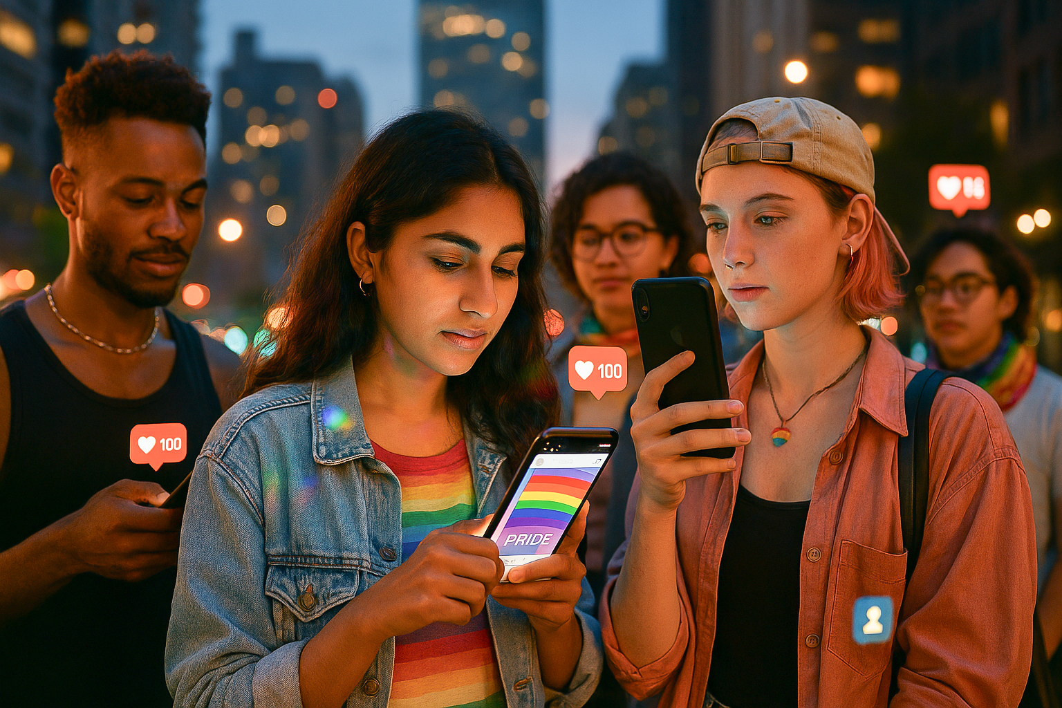How Social Media Shapes LGBTQ+ Identity